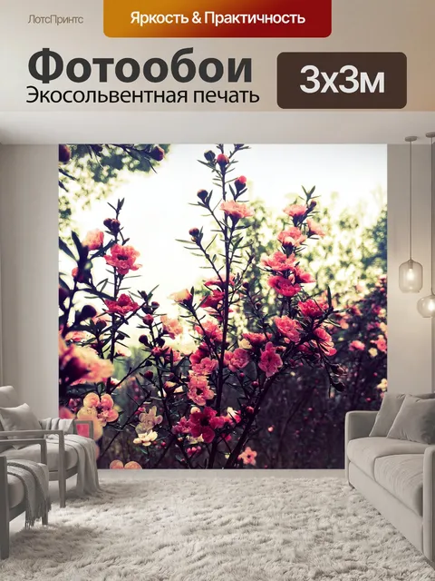 Фотообои Разнообразие цветов
