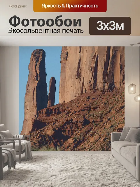 Фотообои Профиль монумента в Аризоне
