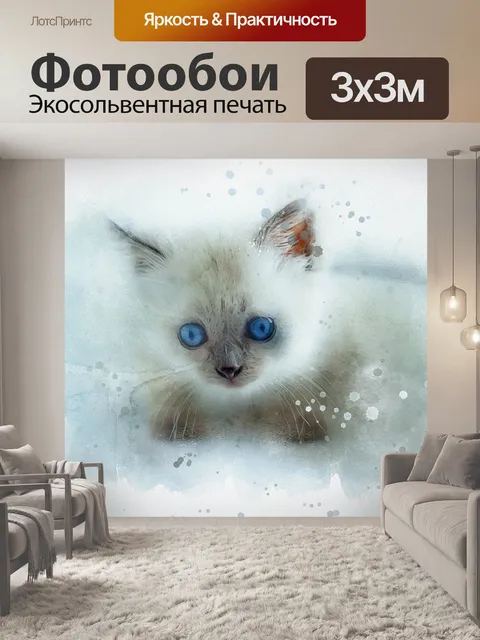 Фотообои Кошка