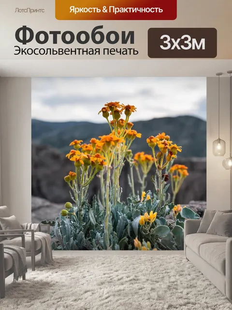 Фотообои Цветы