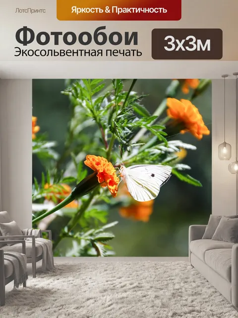 Фотообои Цветы