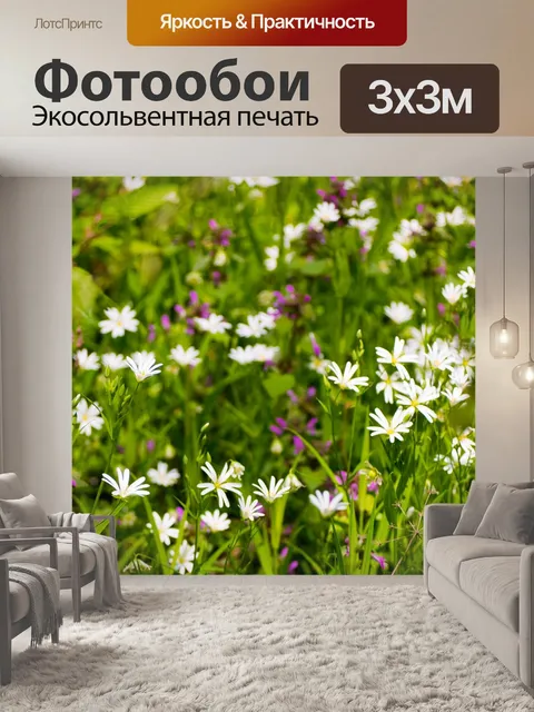 Фотообои Цветы