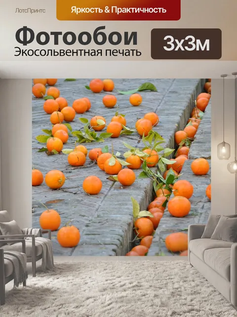 Фотообои Апельсины