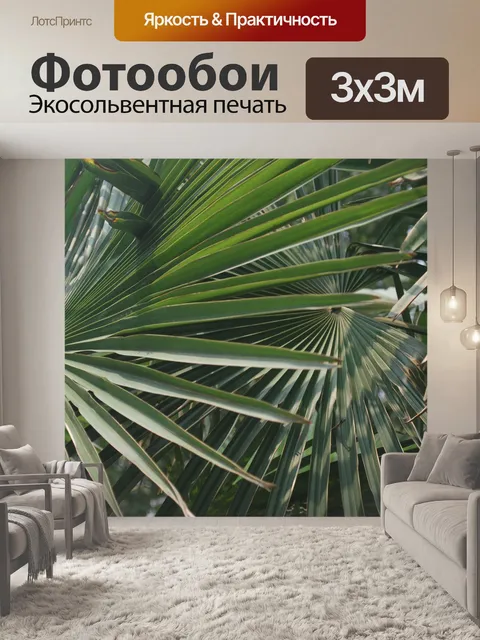 Фотообои Пальмовых листьев