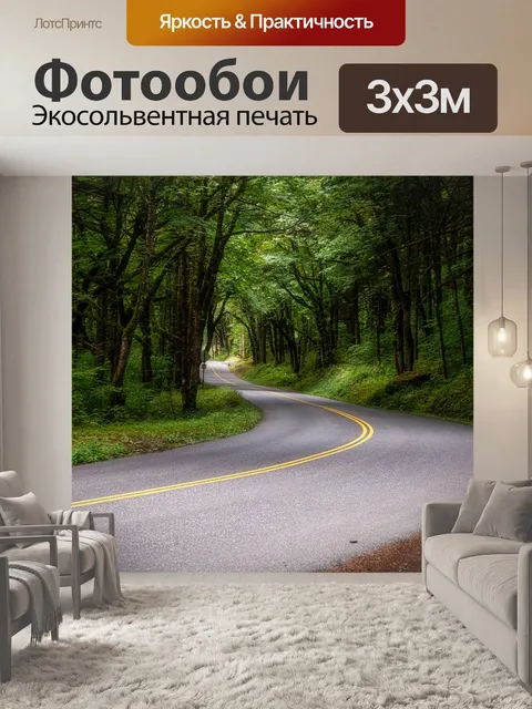 Фотообои Дорога