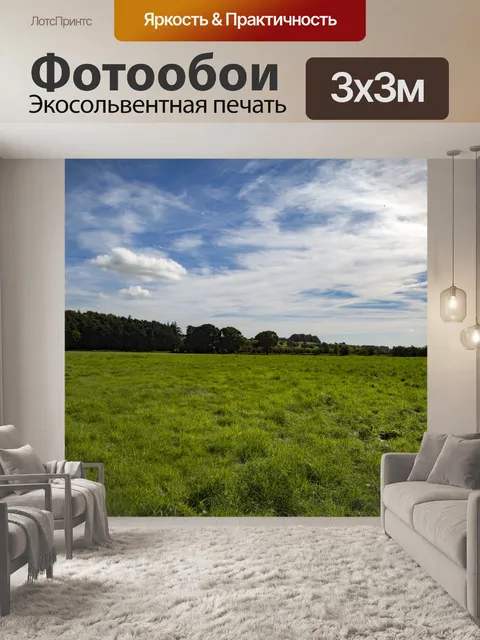 Фотообои Луг и лес