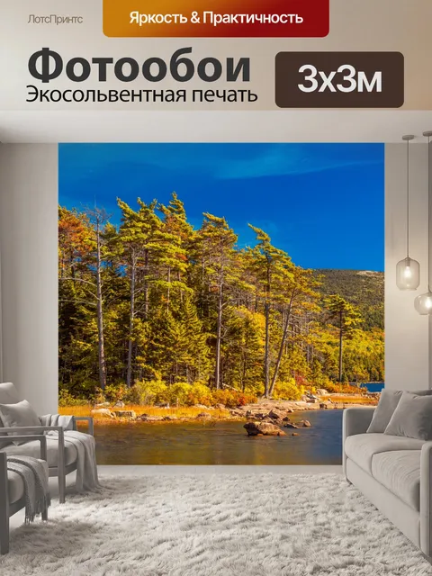 Фотообои национальный парк академия