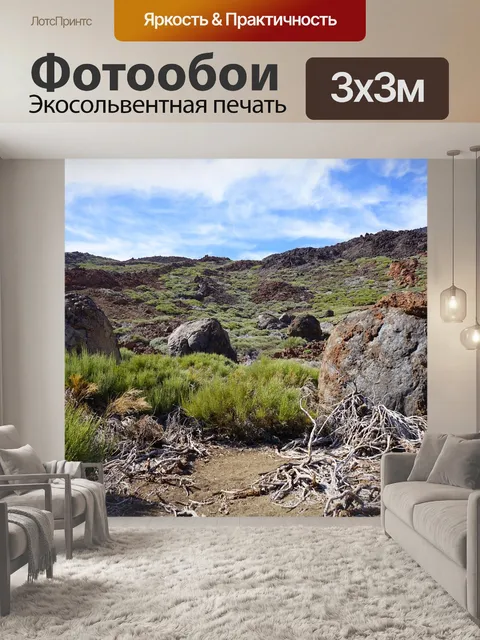 Фотообои Лава