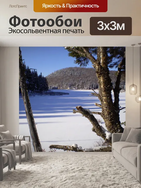 Фотообои Прекрасный зимний день
