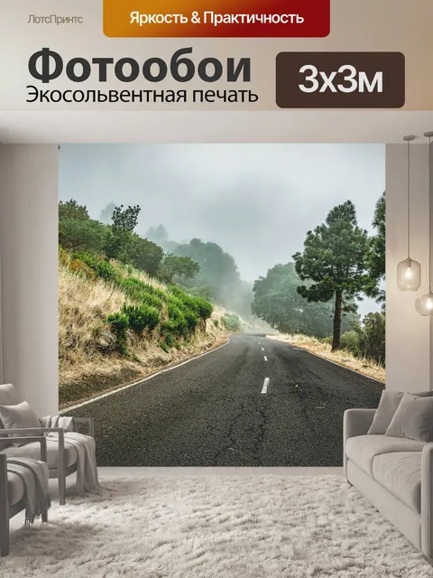 Фотообои Дорога