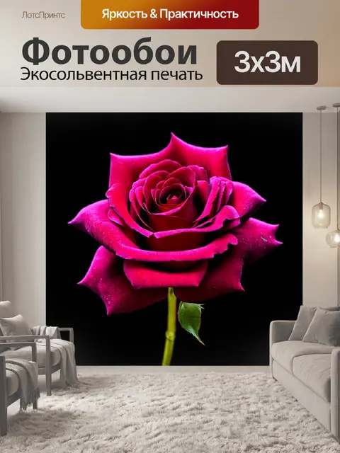 Фотообои розы в стиле тёмное фэнтези