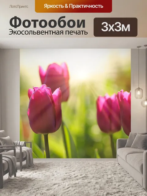 Фотообои Тюльпаны