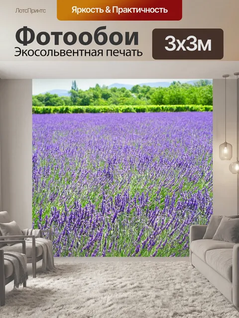 Фотообои Цветы лаванда