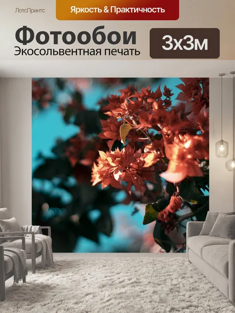 Фотообои Цветы