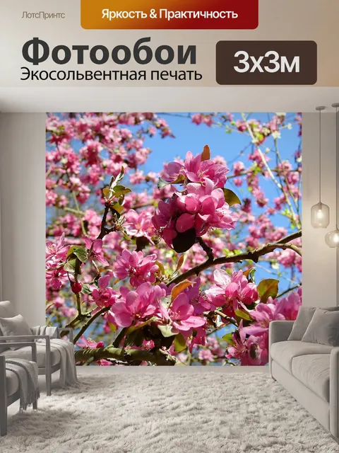 Фотообои Цветы