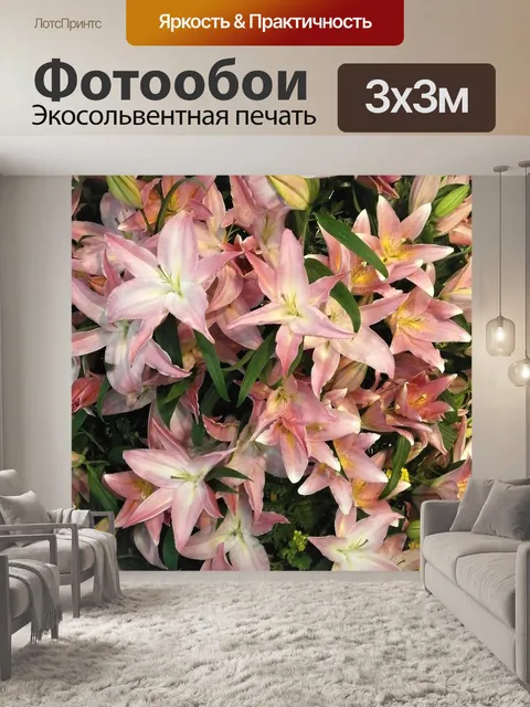 Фотообои Цветы