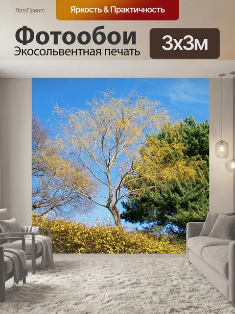 Фотообои Весенний пейзаж