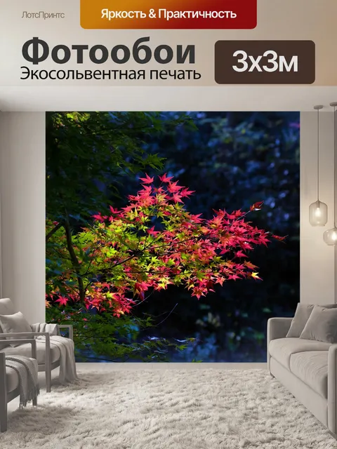 Фотообои Листья