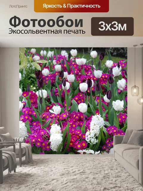 Фотообои Тюльпаны