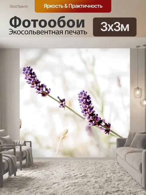 Фотообои Лаванда