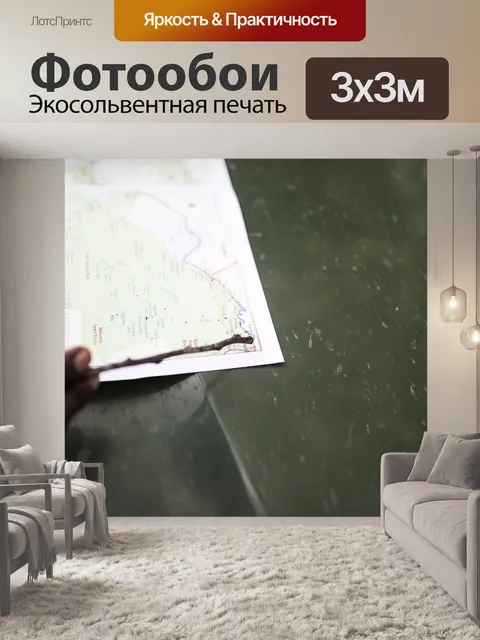Фотообои Карта