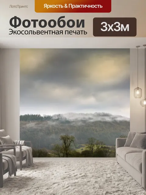 Фотообои Туманная погода
