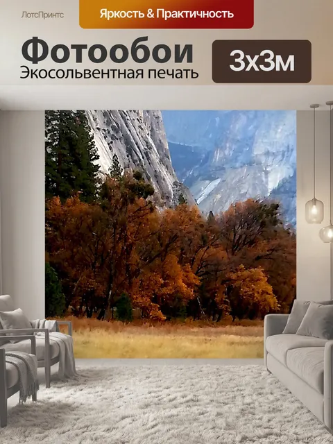 Фотообои Yosemite осенью