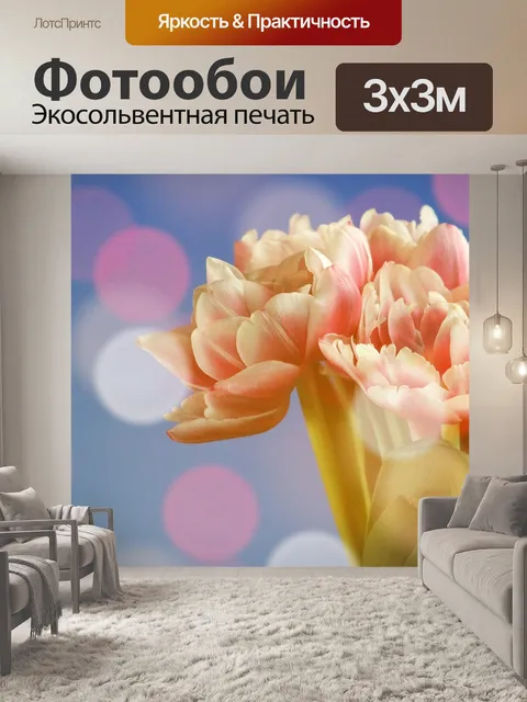 Фотообои Тюльпан