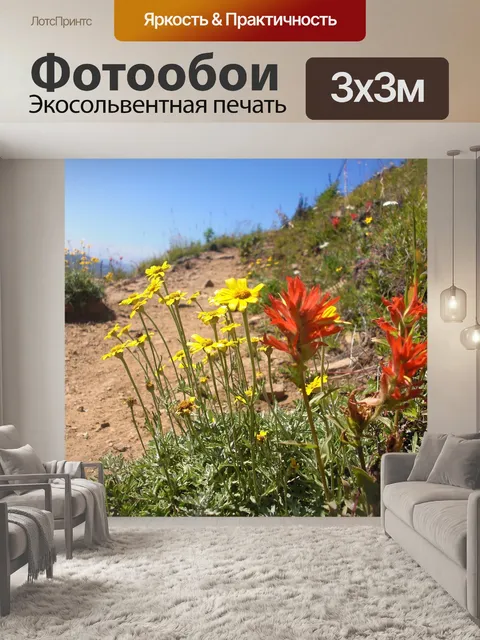 Фотообои Цветы