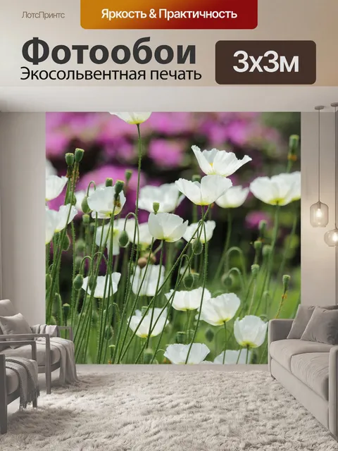 Фотообои Маки