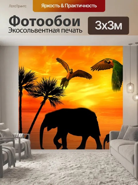 Фотообои Заход солнца