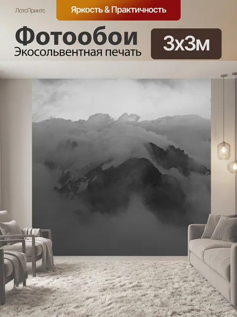 Фотообои Черно-белый