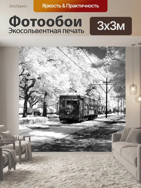 Фотообои Трамвай