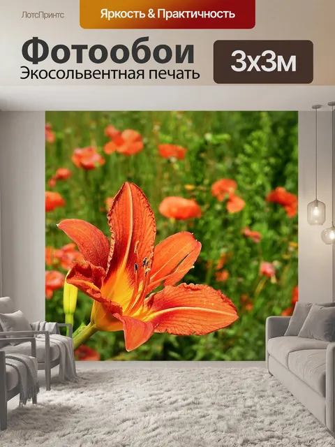 Фотообои Цветы