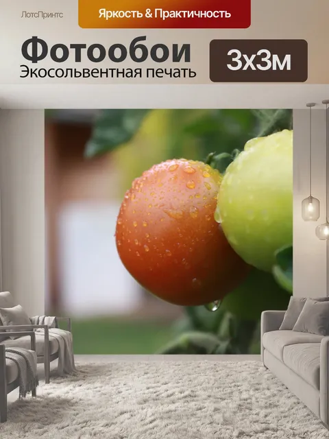 Фотообои Красный