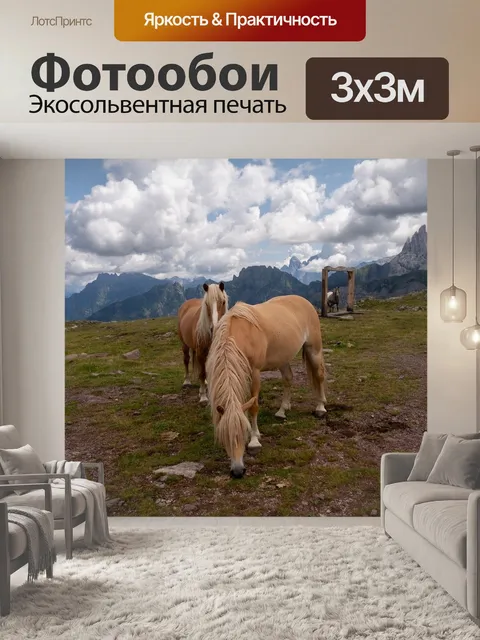 Фотообои Лошади