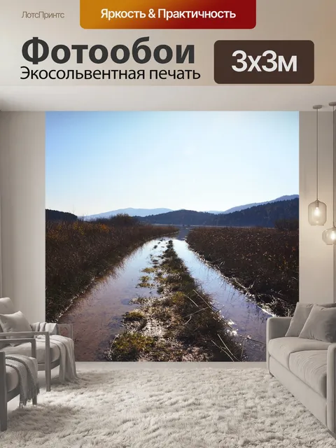 Фотообои Болото