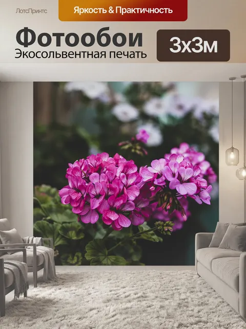 Фотообои Цветы