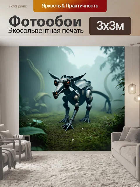 Фотообои туман в стиле дизельпанк
