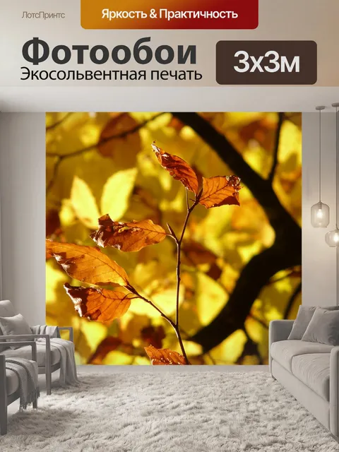 Фотообои Листья