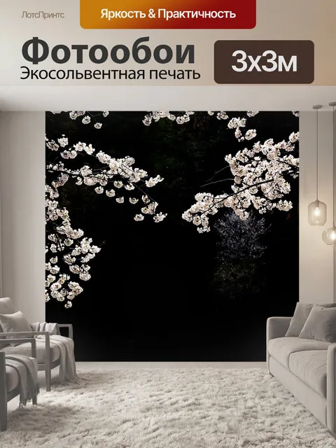 Фотообои Цветение вишни