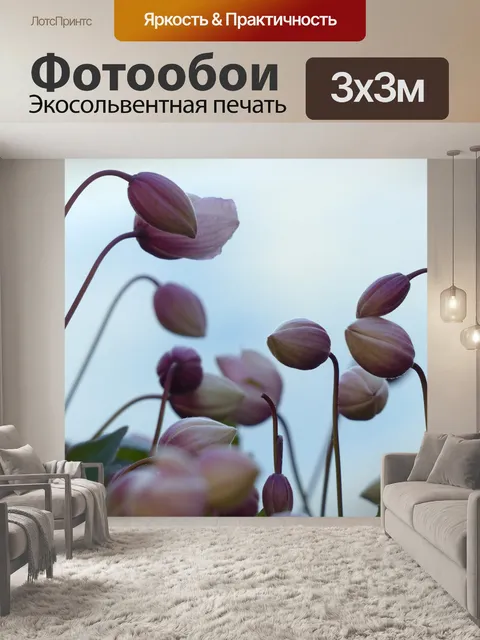 Фотообои Бутон