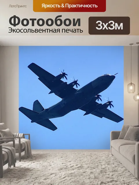 Фотообои Военный самолет