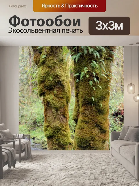 Фотообои Два дерева в Moss