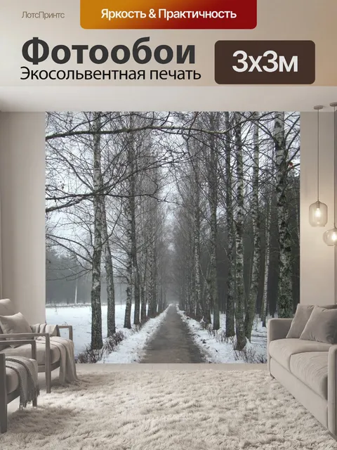 Фотообои Аллея