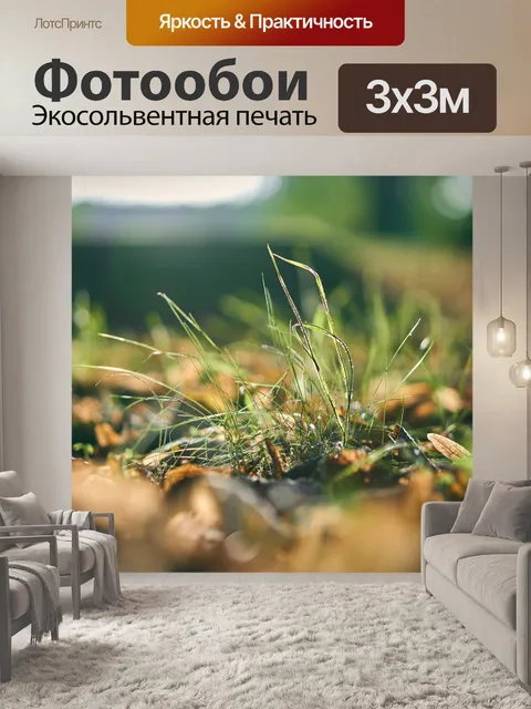 Фотообои Трава