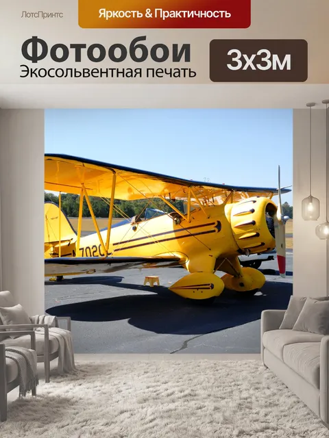 Фотообои Stunt самолет