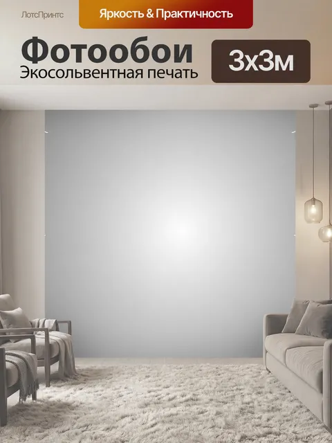 Фотообои серая рамка