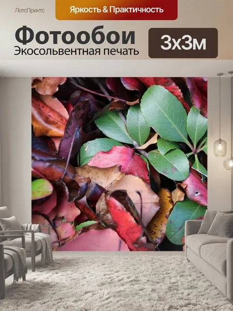 Фотообои Листья