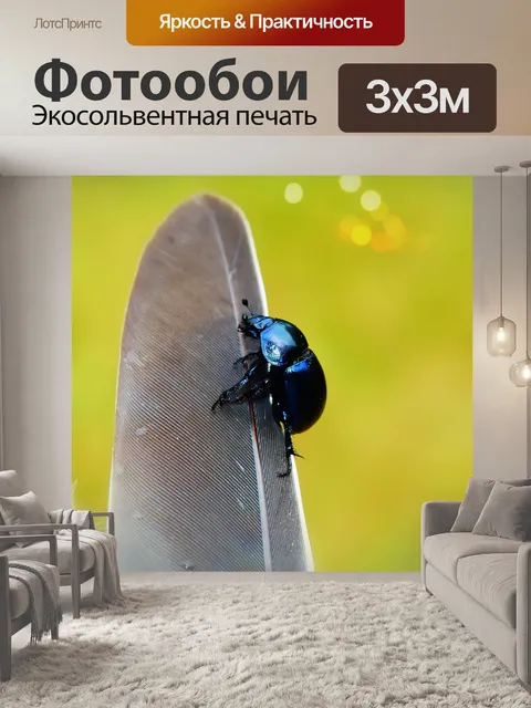 Фотообои Лесной жук